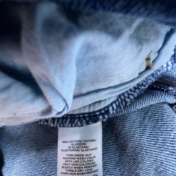 Loft Outlet Curvy Skinny Jeans Womens Size 10 Mid Rise Medium Wash Blue - Picture 7 of 13